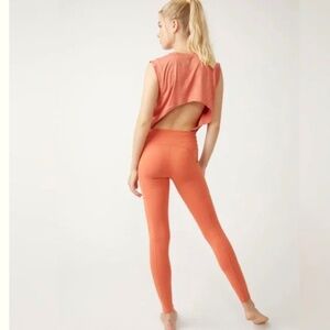 NWOT Free People Movement Off to the Races Sleeveless Jumpsuit XS